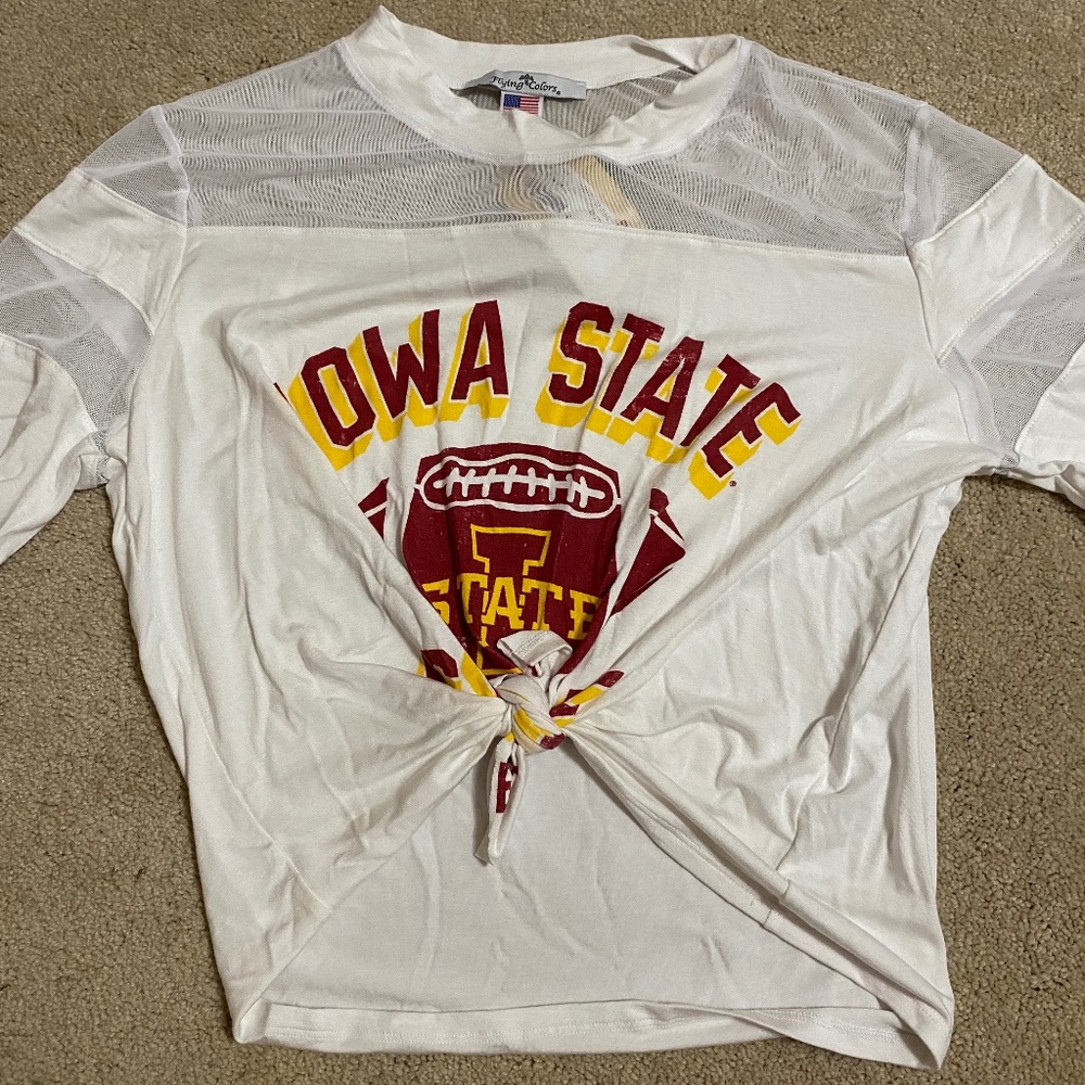 ISU Football Mesh Top